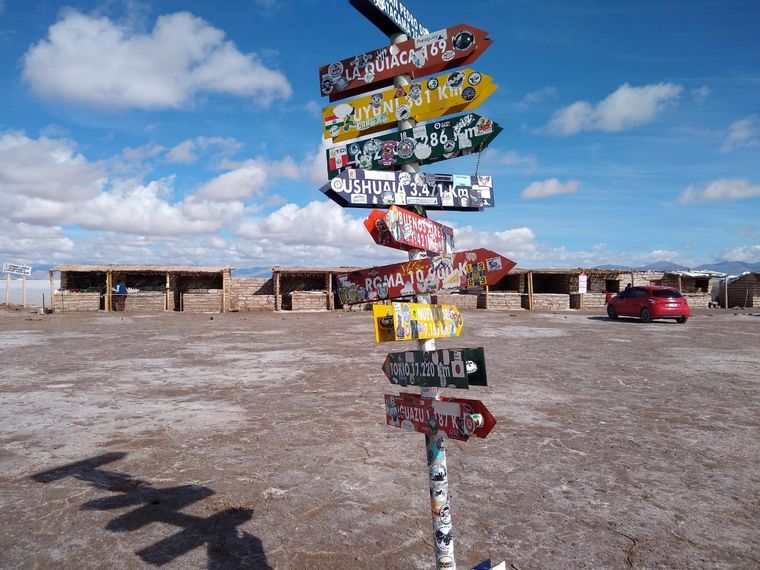 FOTO: Orlando Morales en las Salinas Grandes