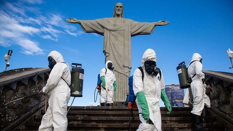 FOTO: Brasil sigue aquejado por los decesos y contagios por Covid-19. 