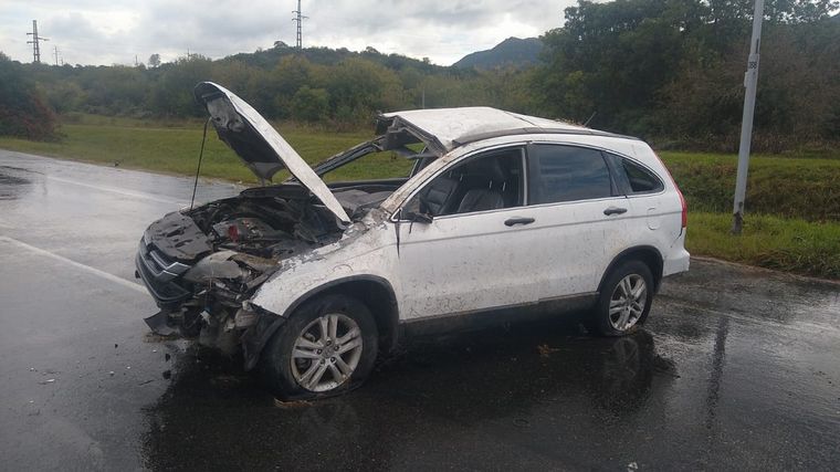 FOTO: Impactante coalición en la autopista Córdoba-Carlos Paz