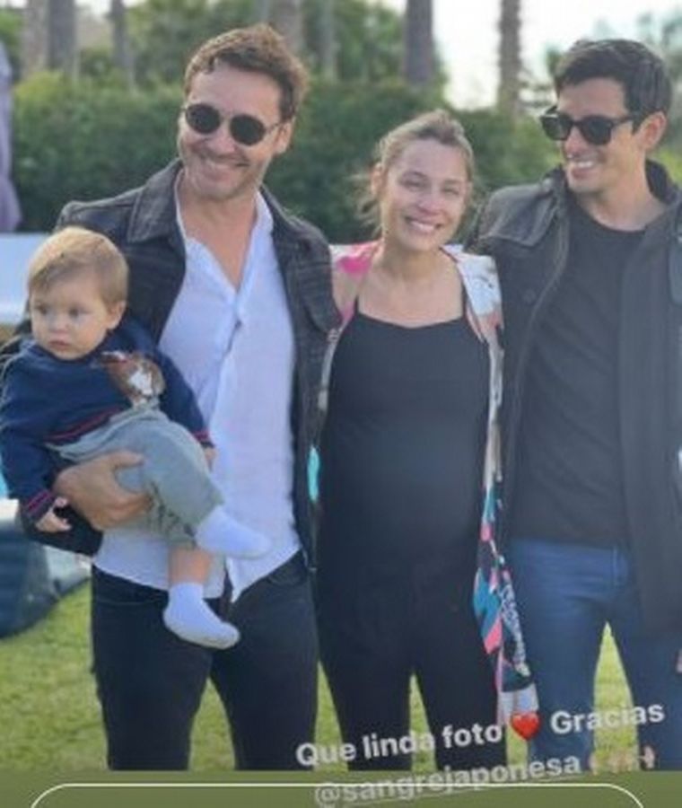 FOTO: Pampita y Vicuña recordaron a su hija Blanca