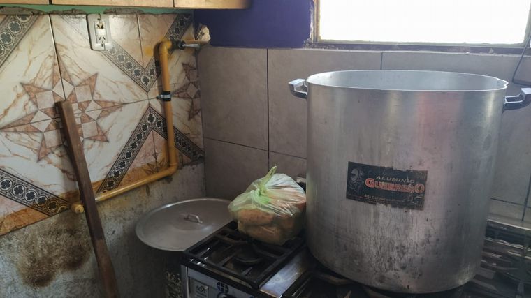 FOTO: El Comedor Vocecitas logró que le instalen gas natural