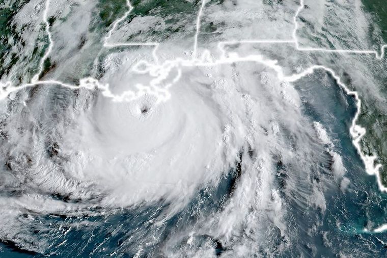 FOTO: El huracán Ida amenaza al estado de Luisiana 