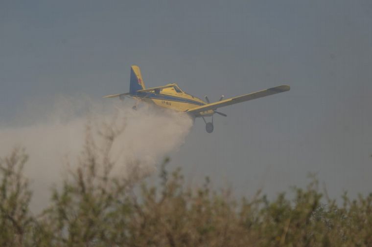 FOTO: Incendio en el norte cordobés