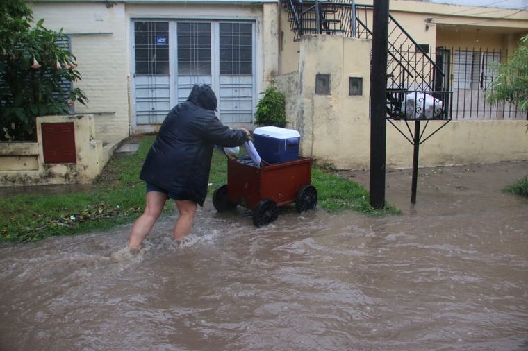 FOTO: Alerta en Córdoba por tormentas intentas.