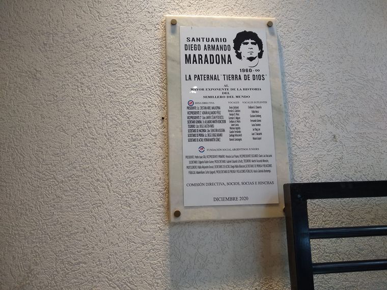 FOTO: Museo de Maradona en la cancha de Argentino Juniors