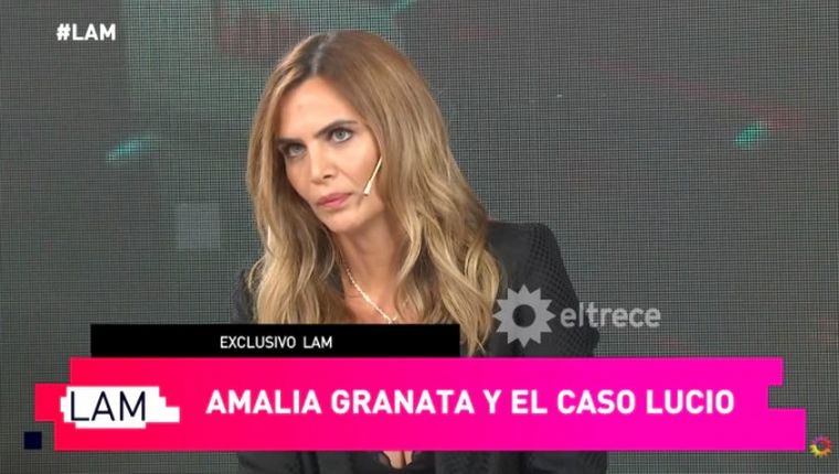 FOTO: Amalia Granata arremetió contra Actrices y habló de Lucio