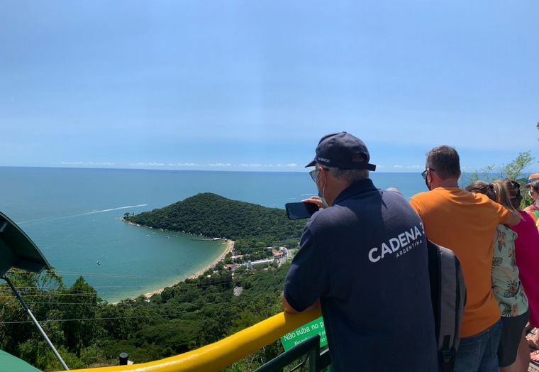 FOTO: El clásico Teleférico de Camboriú.