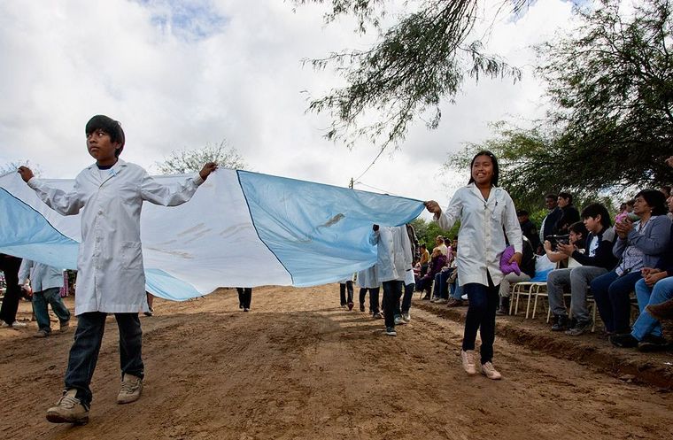 FOTO: Jorge Rojas lanza su campaña solidaria por los 50 años de la Escuela Cultura Nativa.