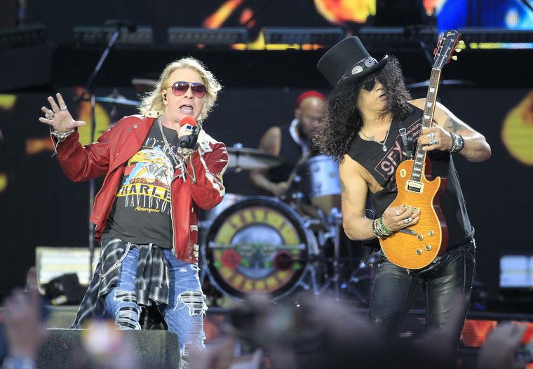 Guns N' Roses ya está en Argentina para su show en River - Noticias -  Cadena 3 Argentina