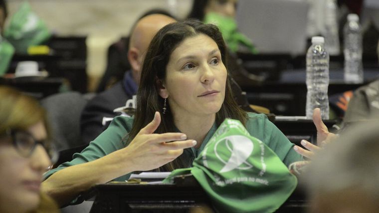 FOTO: Mónica Macha, diputada nacional del Frente de Todos.