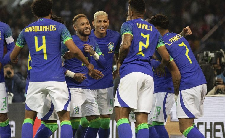 FOTO: A 10 días del Mundial de Qatar, Brasil calienta motores (Foto: @CBF_Futebol).