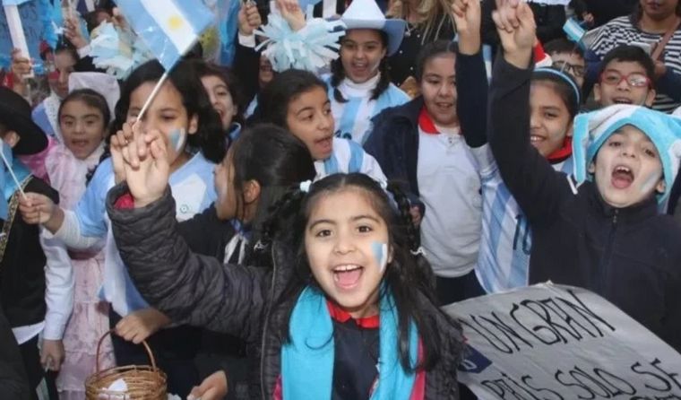 FOTO: Mundial en las escuelas: un espacio de aprendizaje y reflexión para los chicos