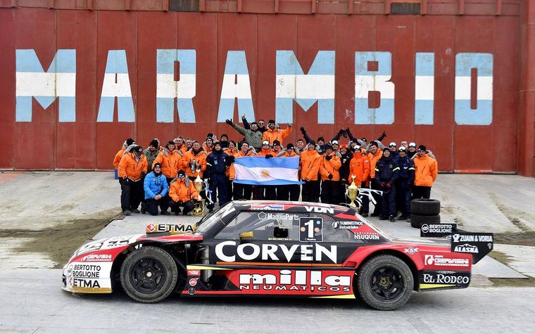 FOTO: La ACTC presentó el Calendario 2023 de sus categorías desde Base Marambio.