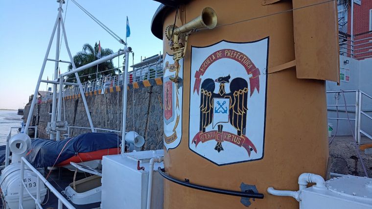 FOTO: Un buque escuela para visitar en Rosario durante el fin de semana.