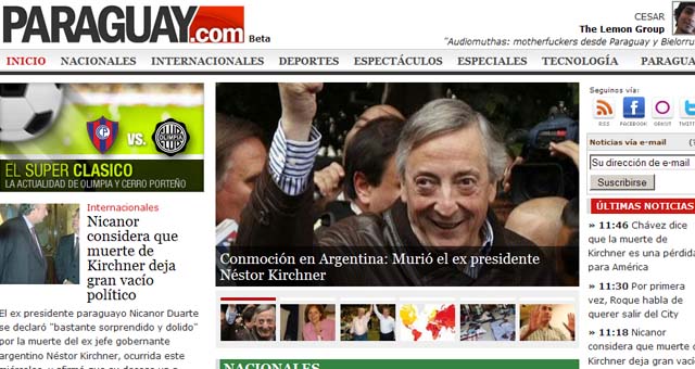 FOTO: www.globovision.com (Paraguay)