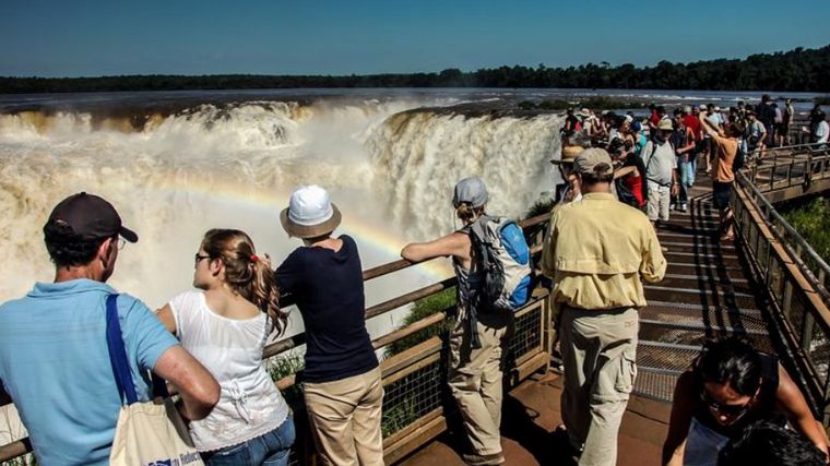 FOTO: Turismo en Cataratas en Semana Santa