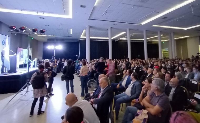 FOTO: Martín Kohan abrió la 47° Feria del Libro de Buenos Aires. 