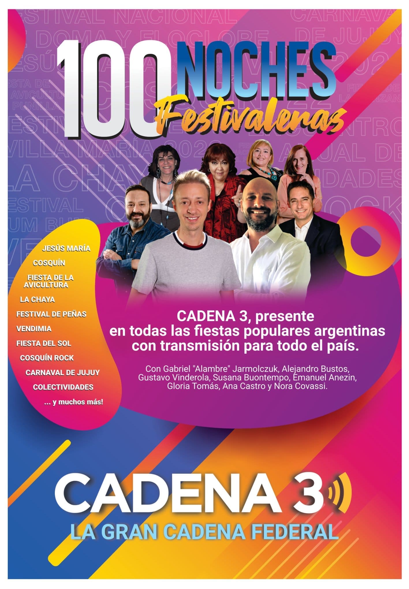 100 noches festivaleras