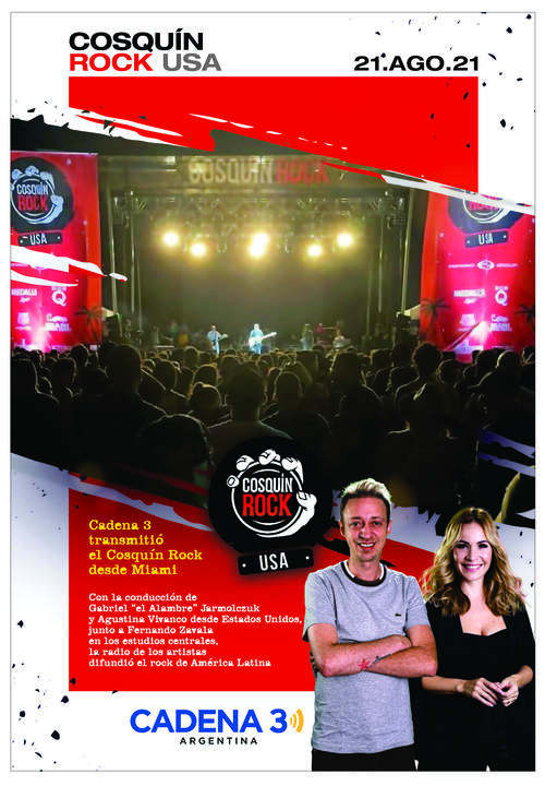 Cosquín Rock desde Miami